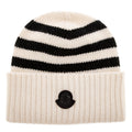 Moncler Striped Wool Beanie