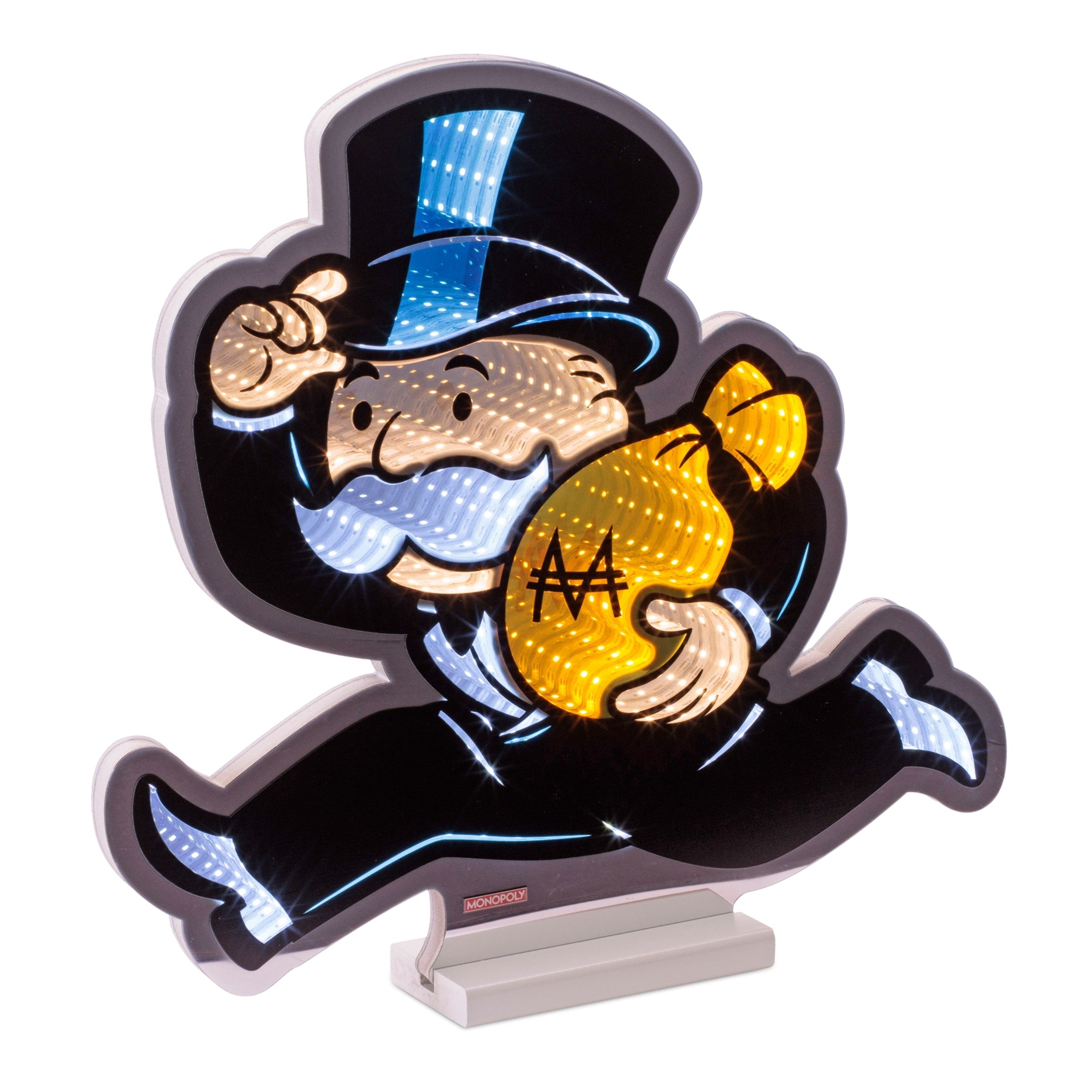 Monopoly Man W Cash Bag Ekkolight 16 H