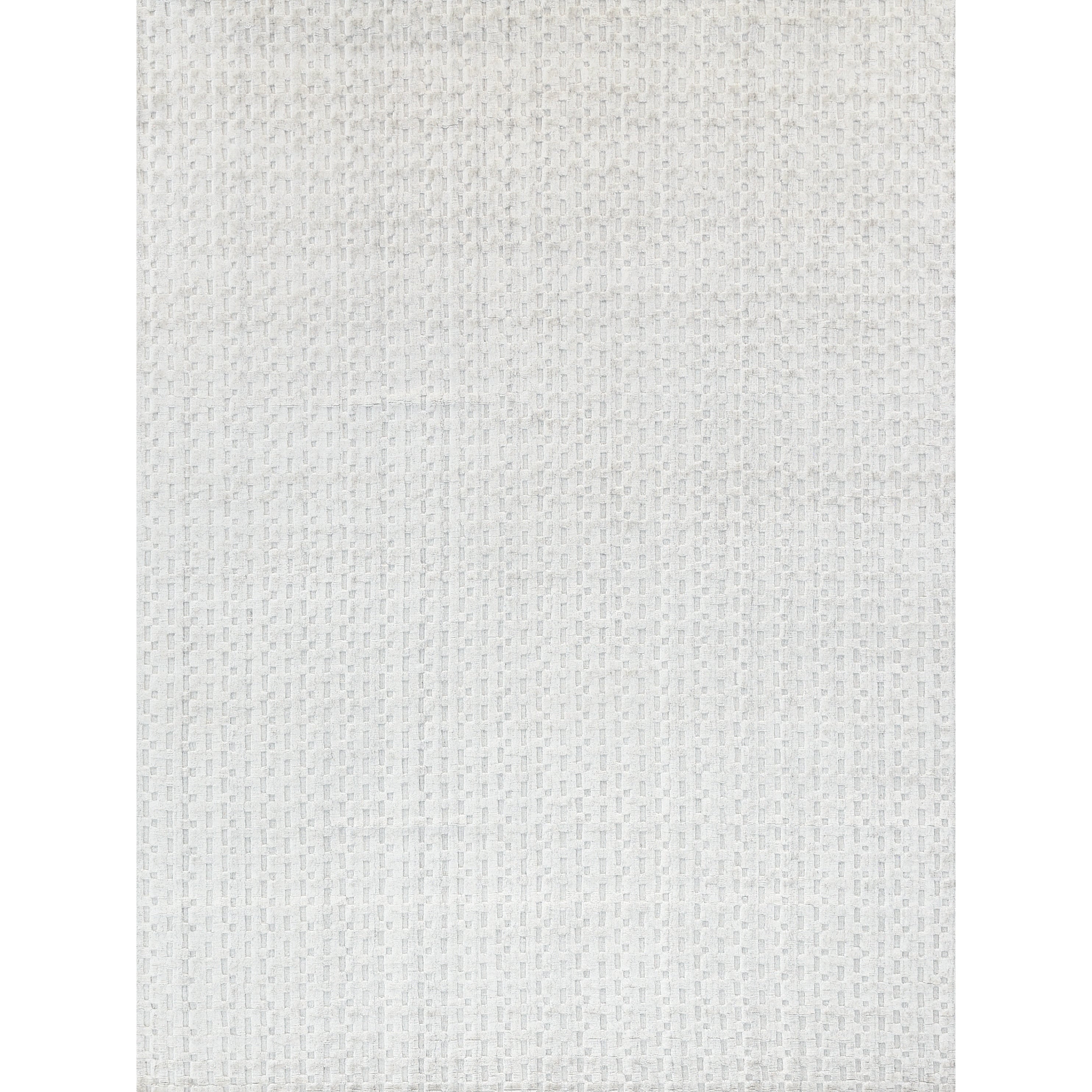 Monroe Silk Handloomed Bamboo Silk Ivory Area Rug