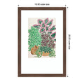 Monsoon Frontyard By Rushati Chowdhury Wood Framed Wall Art Print