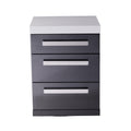 Mont Alpi Madrw Bss Extra Storage Soft Closing 3 Drawer Slides Stainless Steel Cabinet Module For Mai805 Bss Black Series Grills
