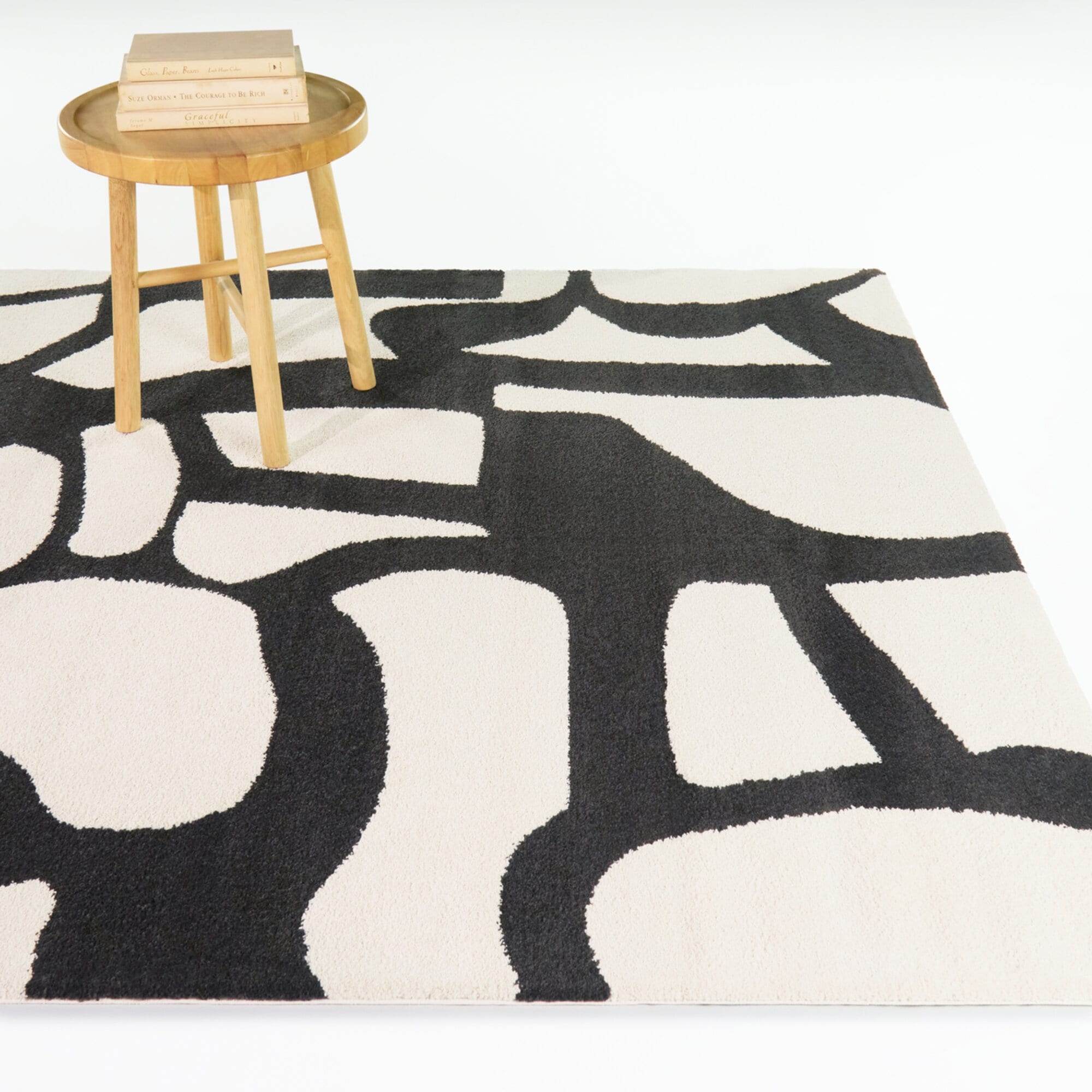 Montanes Abstract Contemporary Area Rug