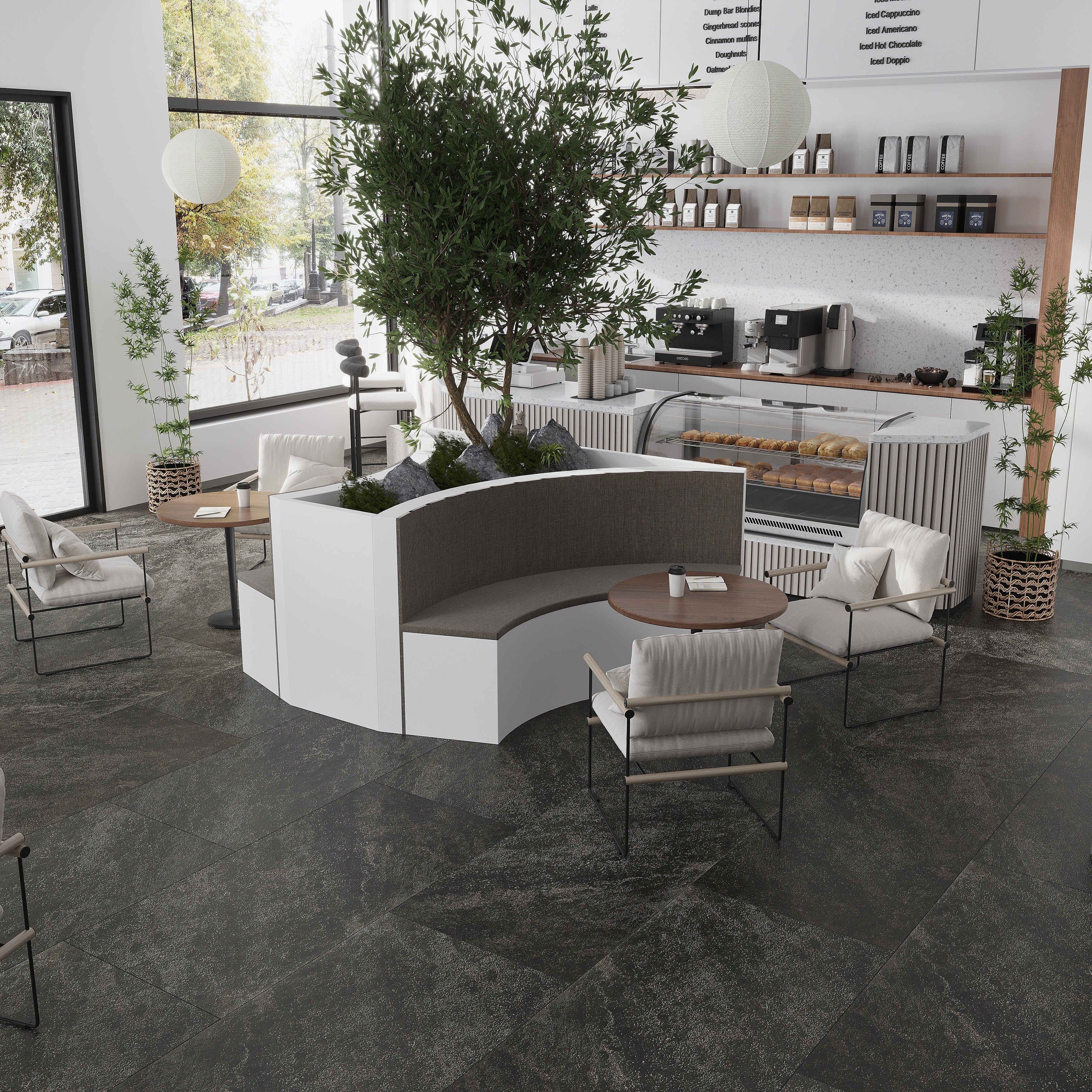 Montara 24X48 In. Matte Porcelain Stone Like Texture Large Wall And Floor Tile 15.5 Sq Ft Case 2 Pack