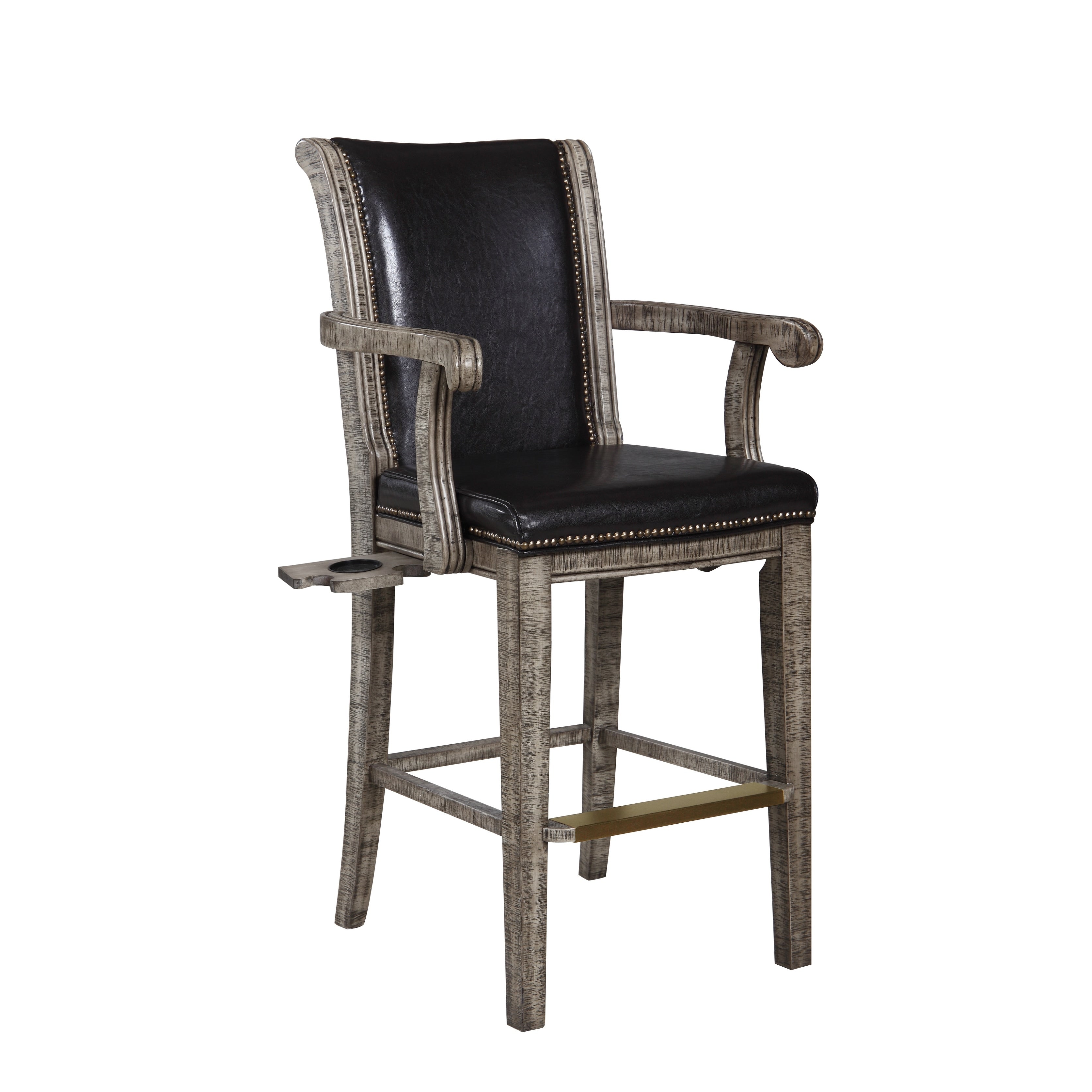 Montecito Billiards Spectator Chair Driftwood Finish