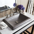 Montecito Nativestone And Concrete Drop In Bathroom Sink