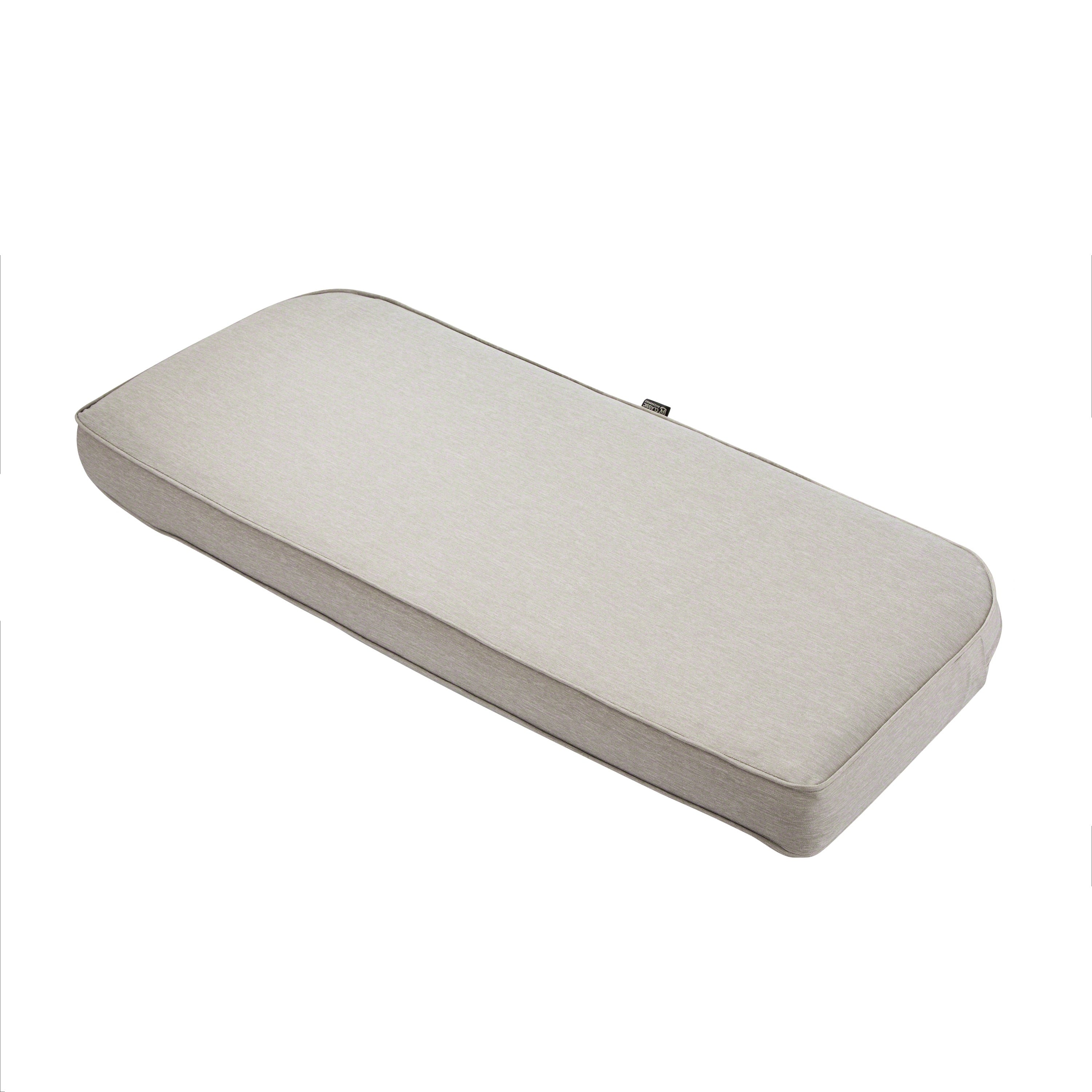 Montlake Fadesafe Patio Bench Settee Back Cushion 18 Lx41 Wx3 H