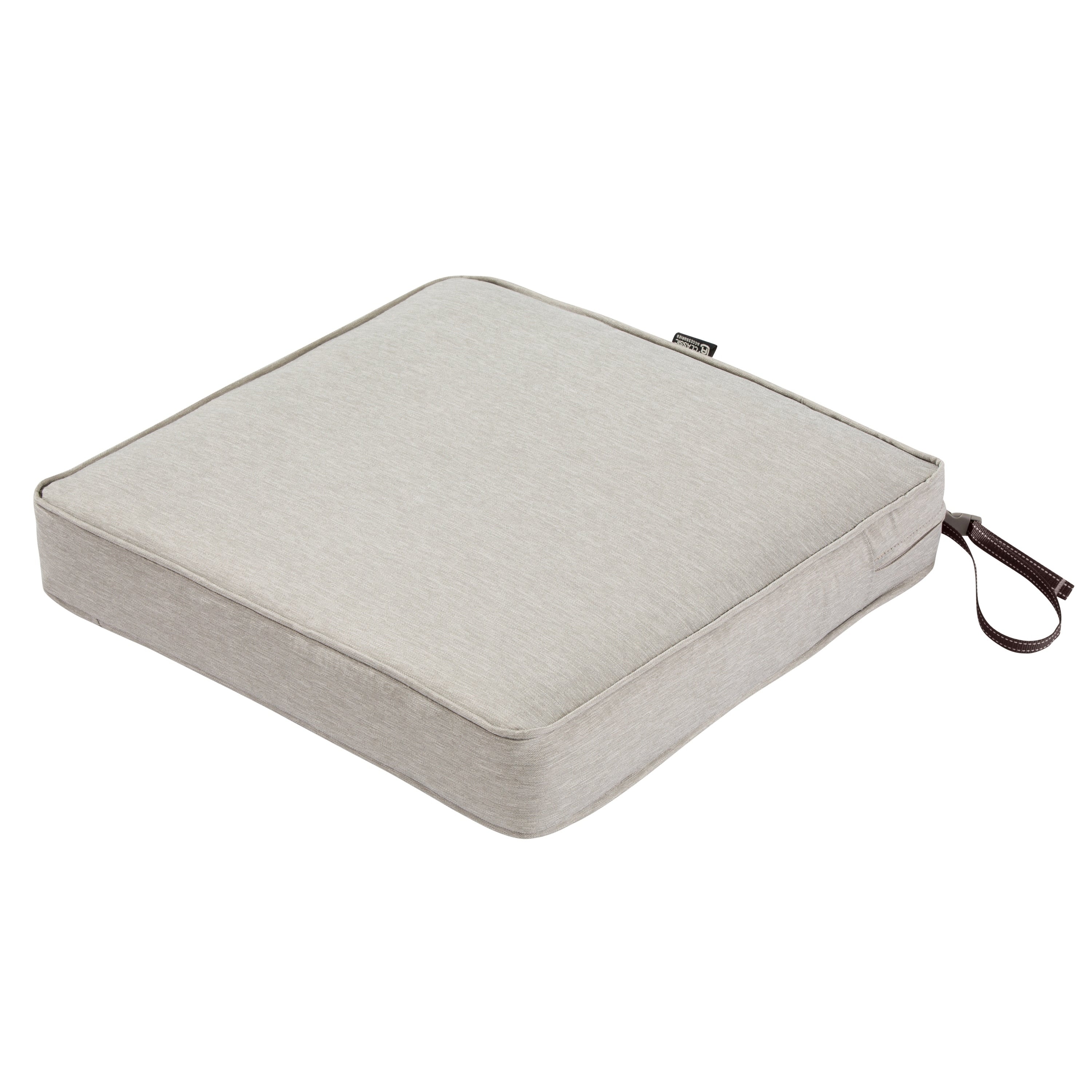 Montlake Fadesafe Squ Patio Dining Seat Cushion 19 Lx19 Wx3 H