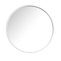 Montreal 28 Round Mirror Glossy White