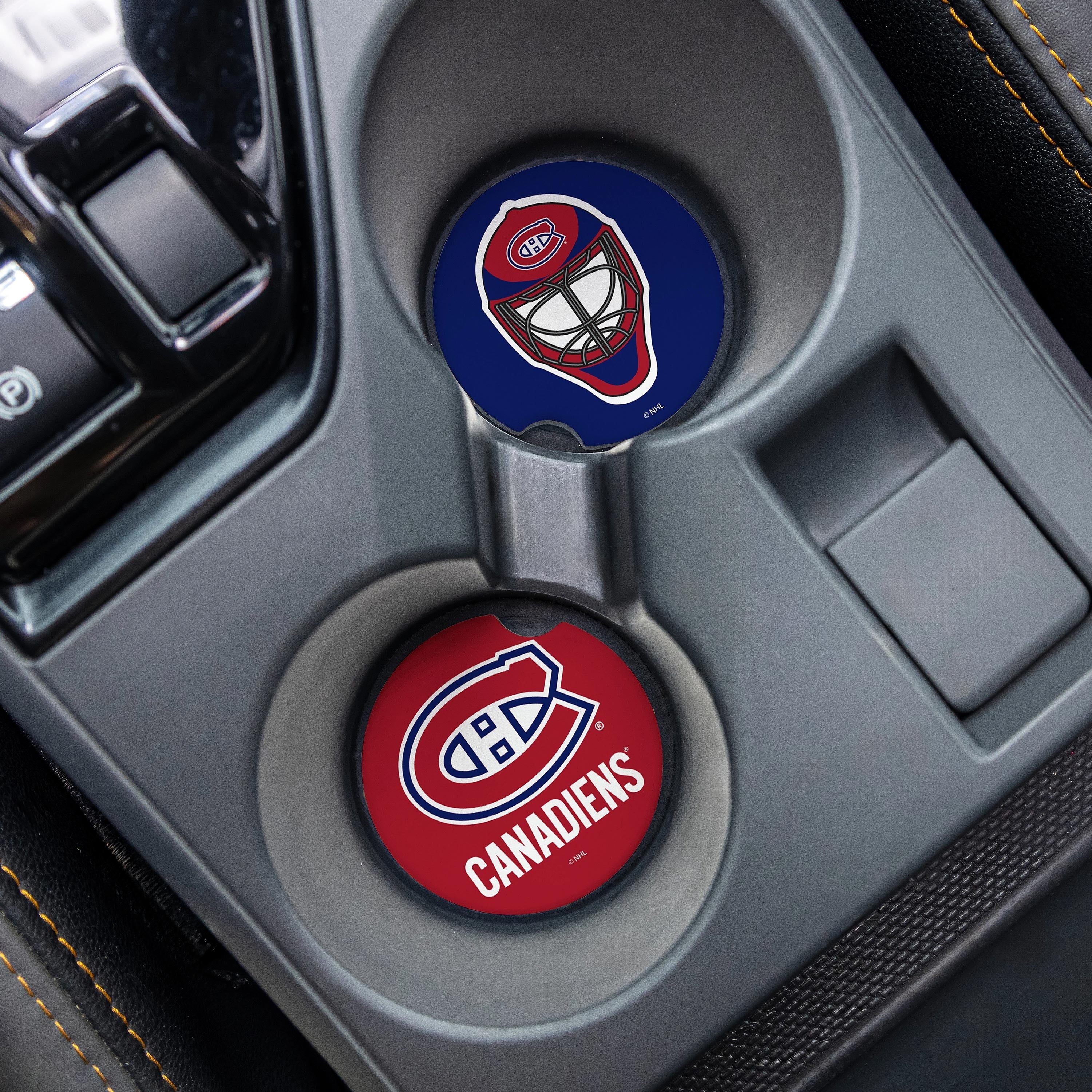 Montreal Canadiens 4 Piece Ceramic Car Coaster Set