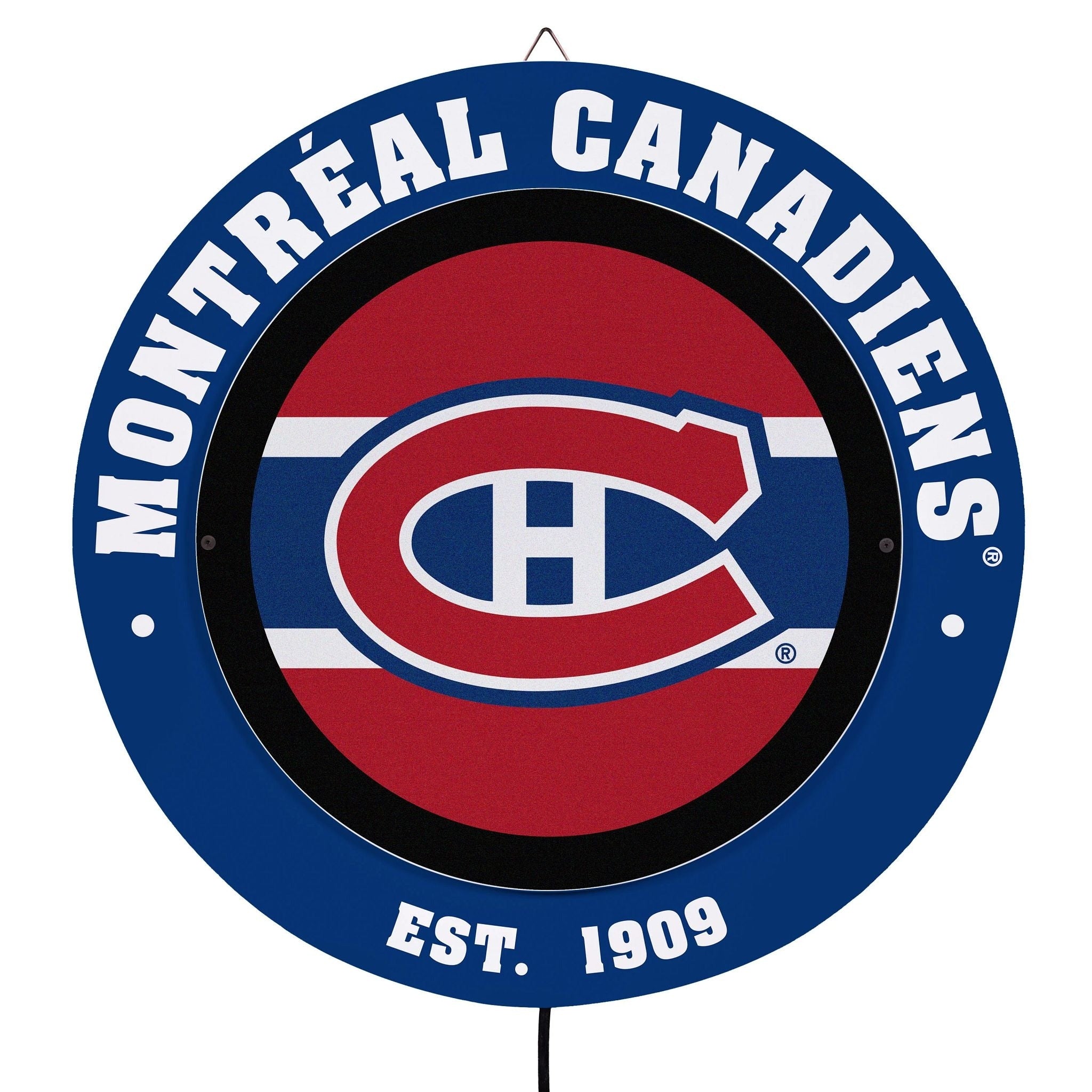 Montreal Canadiens Led Metal Lit Wall Sign Decor