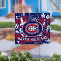 Montreal Canadiens Yard Sign Happy Holidays 24 X 18