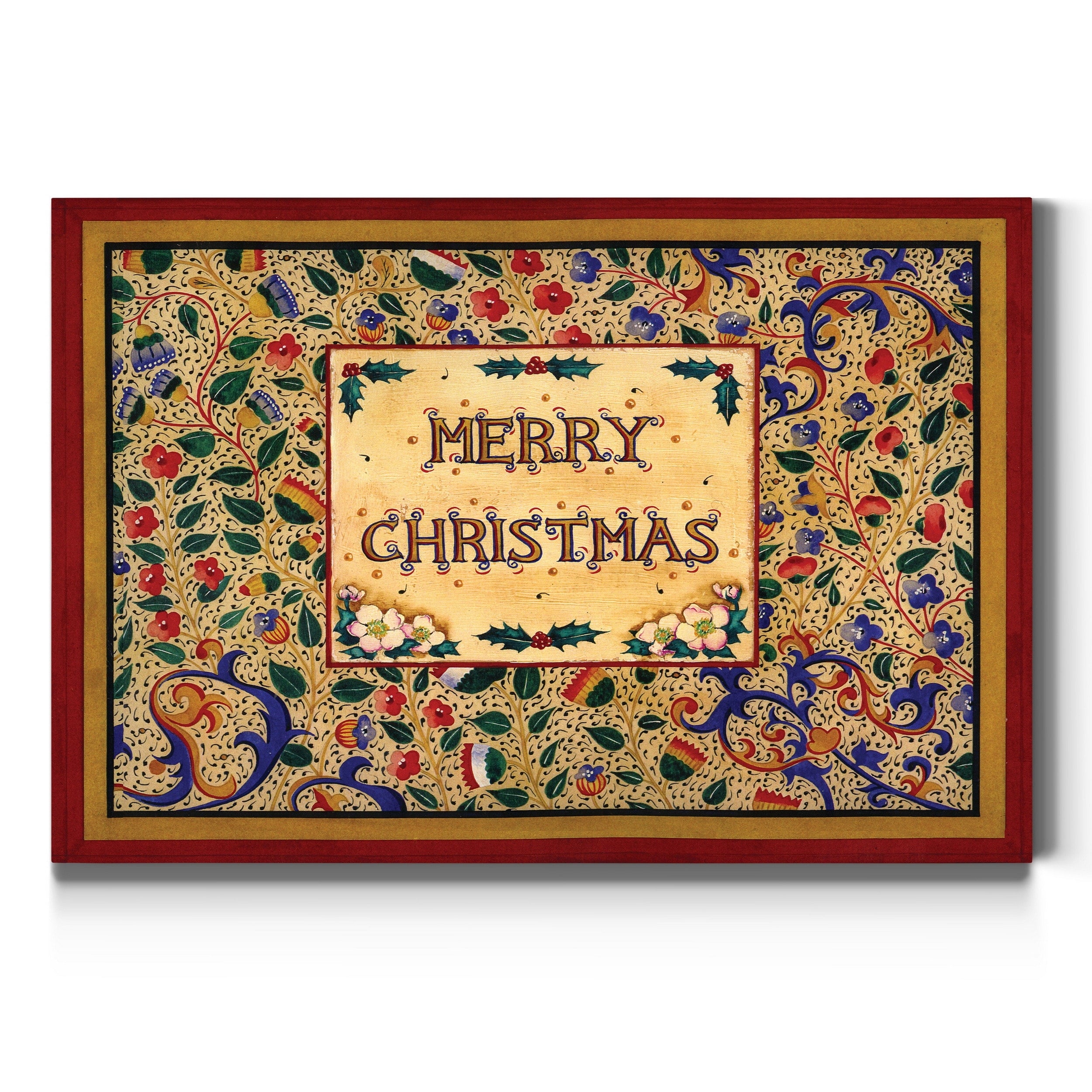 Xmas Sign Gallery Wrapped Canvas