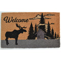 Moose Silhouette Outdoor Doormat