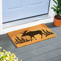 Moose Wilderness Coir Door Mat 28 X 16 28 X 16