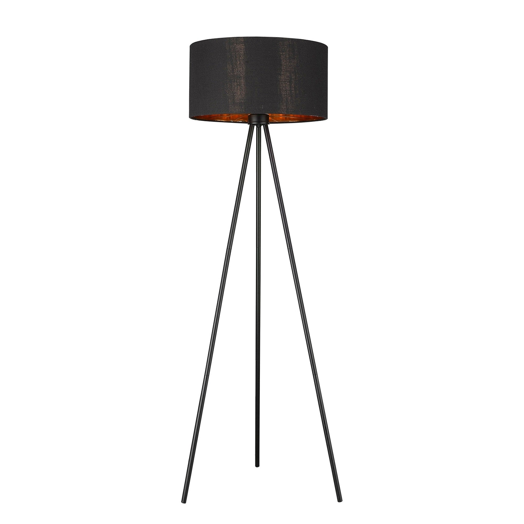 Morenci 1 Light Matte Black Floor Lamp