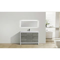 Moreno Bath Mod 48 Inch Free Standing Modern Bathroom Vanity With Reinforced Acrylic Sink