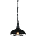 Carbon Loft Vertigogo 1 Light Mini Pendant With Black Finish