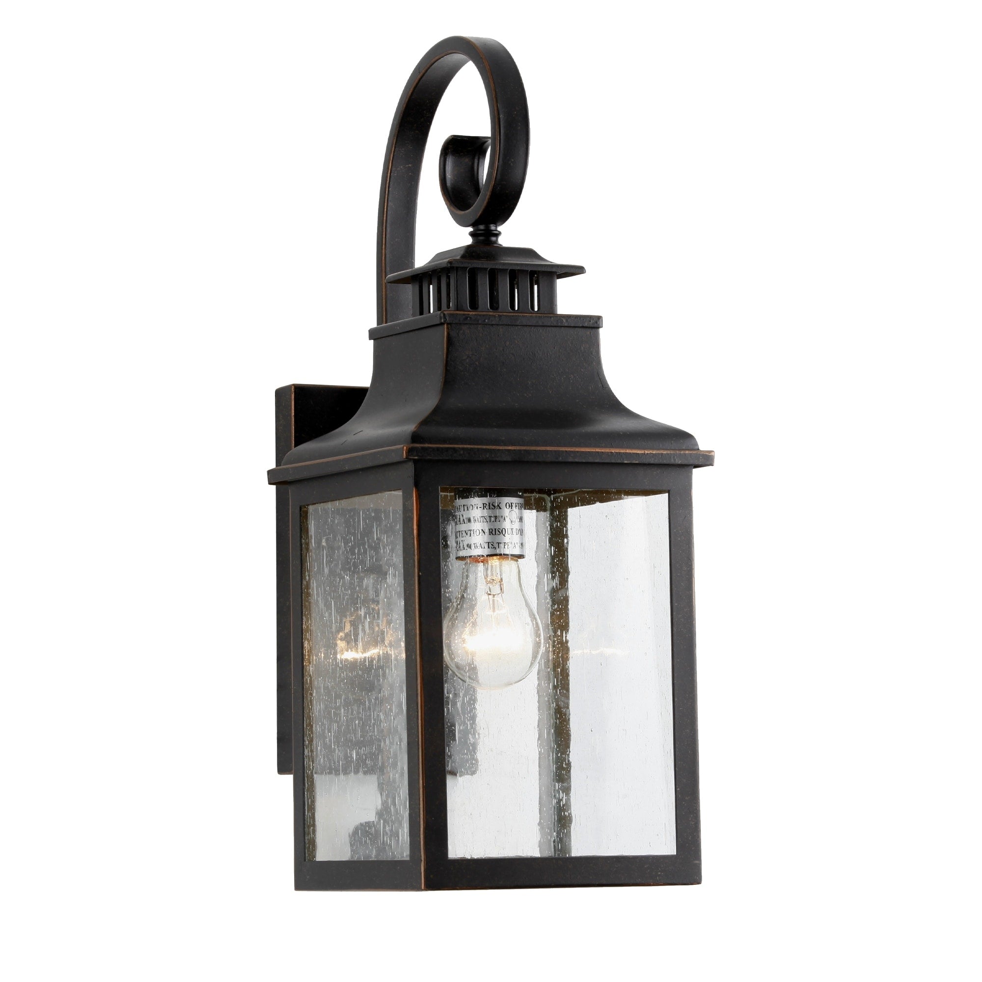 Morgan 1 Light Outdoor Wall Mounted Lighting In Oil Rubbed Bronze Finish Oil Rubbed Bronze