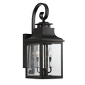 Morgan 2 Light Outdoor Wall Mounted Lighting In Oil Rubbed Bronze Finish Oil Rubbed Bronze