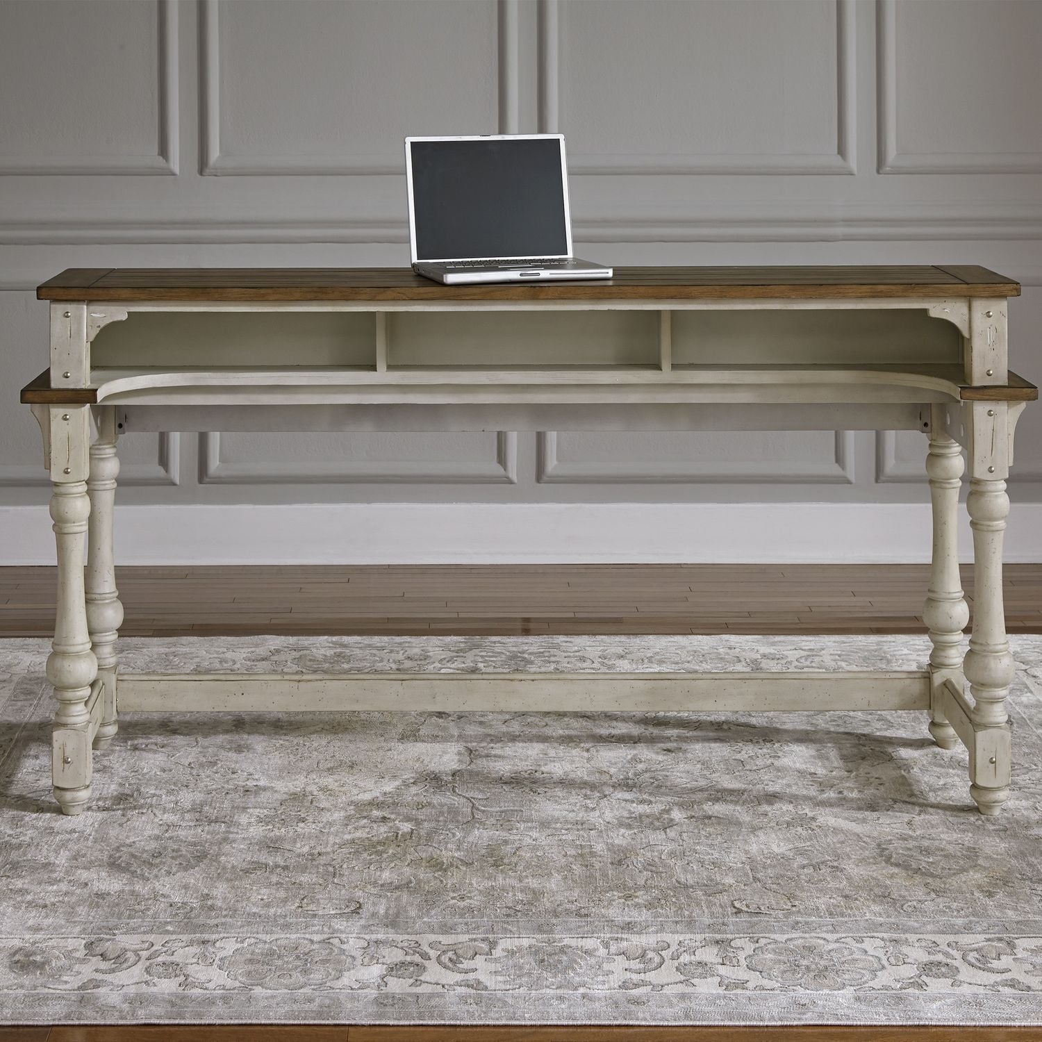 Morgan Creek Antique White Console Table