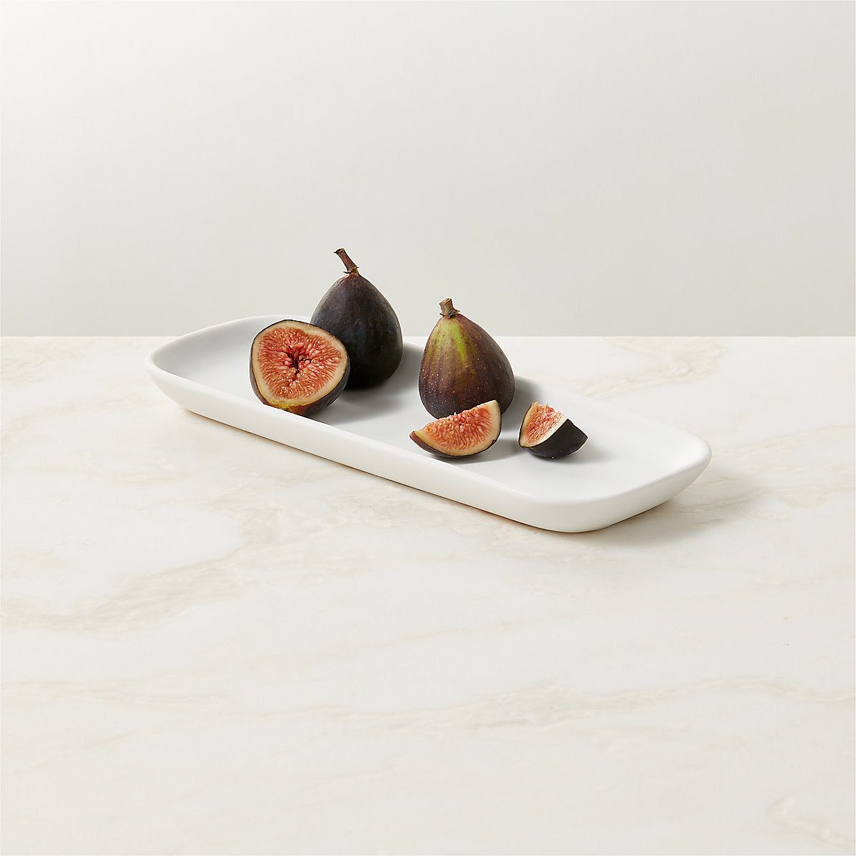 Mori Matte Beige Rounded Canister Medium