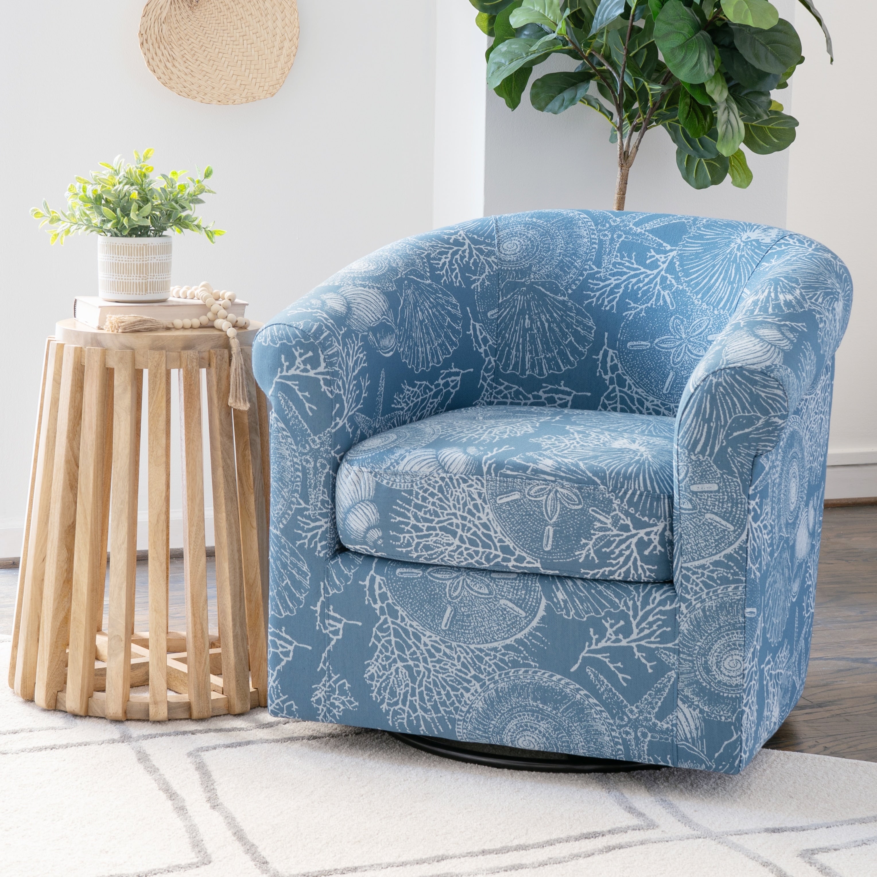 Moriarty Swivel Club Chair