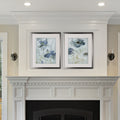 Morning Iris 2 Piece Set Silver Frame