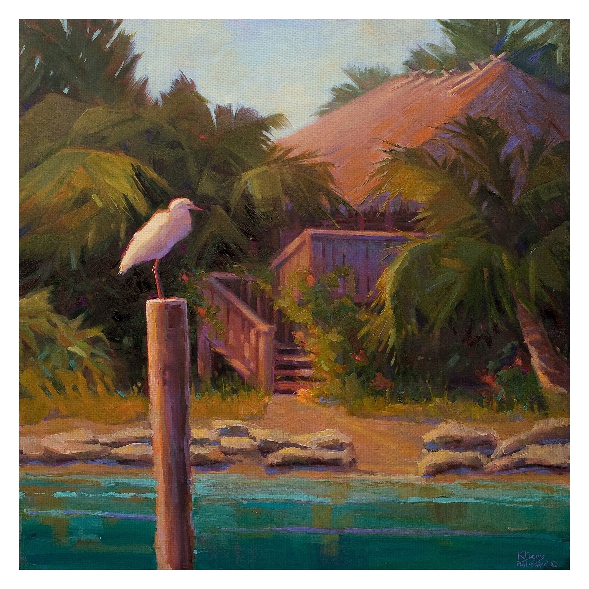 Morning Lookout By Kathleen Denis Wrapped Canvas Art