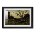 Morning In The Nievre 1877 Henri Harpignies Custom Framed Print