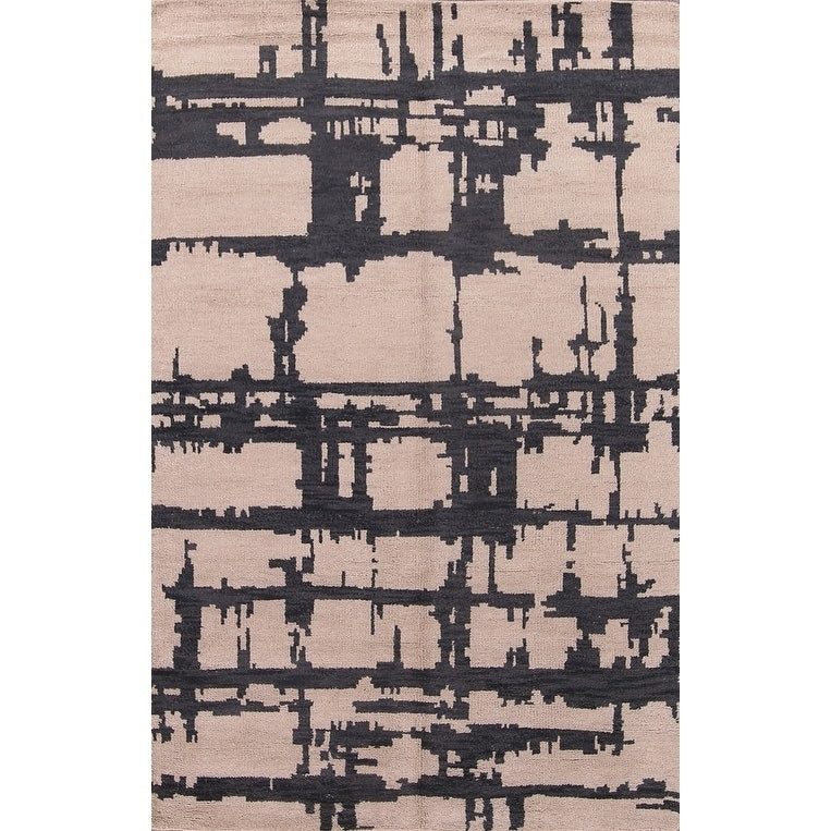 Moroccan Hand Made Traditional Oriental Area Rug Tribal Carpet 51 X 710