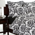 Morton Cotton Black And White Duvet Cover