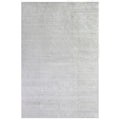 Mosaic Hand Knotted Bamboo Silk Ivory Area Rug