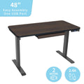 Motionwise Sdg48W Electric Standing Desk 24X48 Inch Home Office Series
