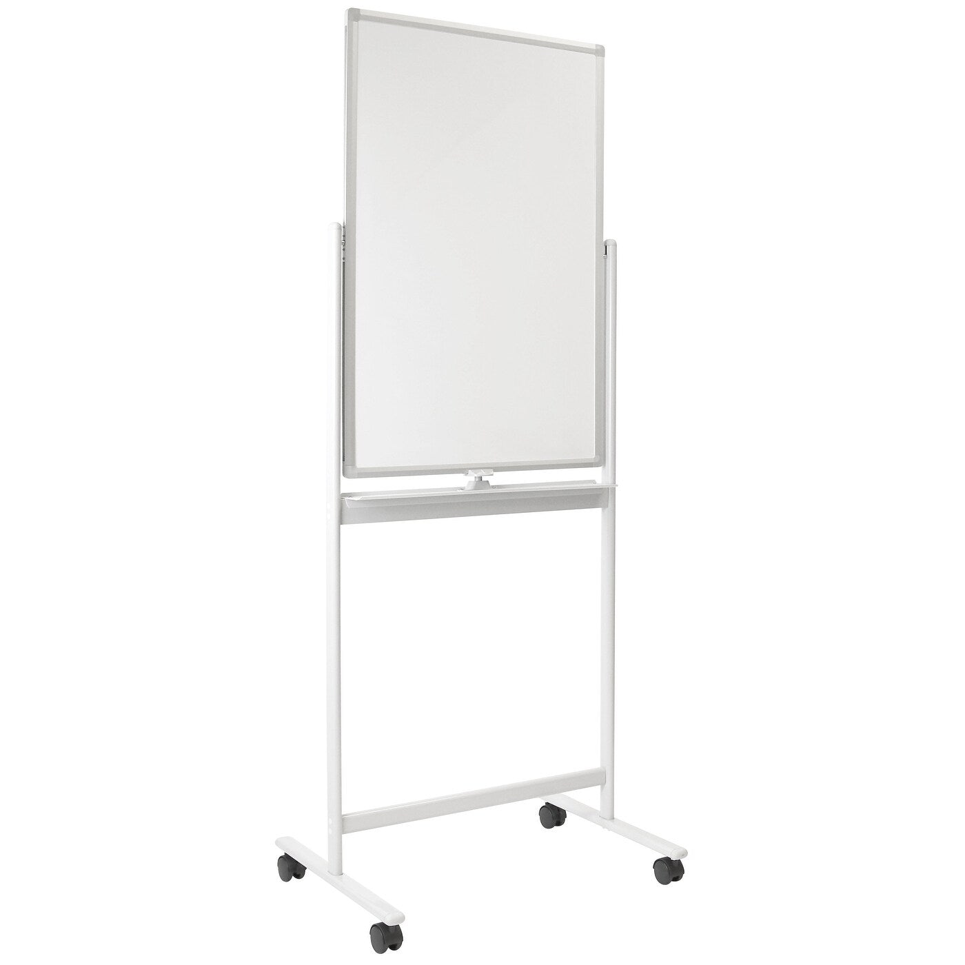 Mount It Double Sided Mobile Dry Erase Board 36 X24 Magnetic With Locking Caster Wheels Wall Mountable Mi 10701