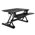Mount It Standing Desk Sit Stand Desk Converter Height Adjustable Large Surface Area Mi 7955
