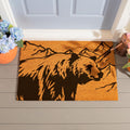 Mountain Bear Coir Door Mat 36 X 24 36 X 24