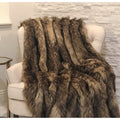 Mountain Coyote Handmade Luxury Throw Throw 36W X 60L