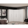 Mulberry 3.0 Sectional Modern Wardrobe 4 Drawer Corner Closet Set Of 3