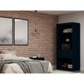 Mulberry Open 1 Sectional Modern Armoire Wardrobe Closet
