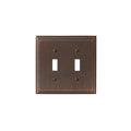 Mulholland 2 Toggle Oil Rubbed Bronze Wall Plate