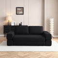 Multi Functional Folding Sofa Bed Convertible Floor Sofa Couch Black Lounge Sofa Sleeper Sofa Couch With Pillows