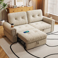 Multi Functional Sofa 77 Inch Convertible Sofa Bed And A 2 In 1 Piece Suitable For Both Sitting And Lying Down