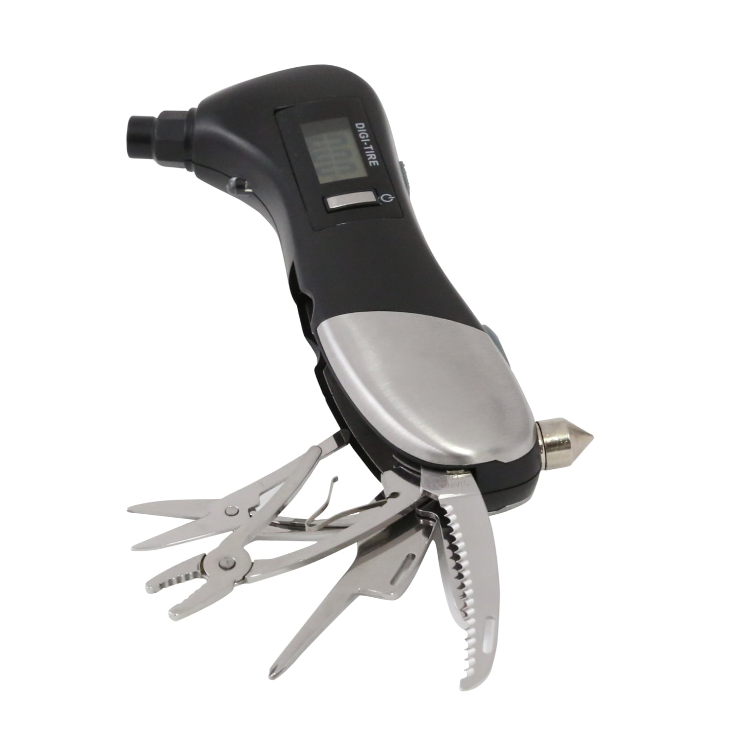Bey Berk Multi Tool Digital Tire Gauge