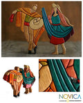 Multi Wood The Marinera Dance Sculpture Peru