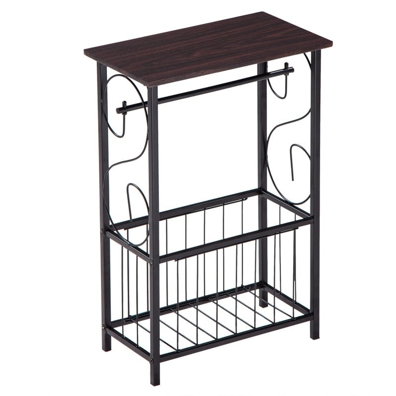 Multifunctional Bathroom Table Living Room Side Table With Magazine