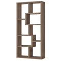 Multiple Cubed Rectangular Bookcase Gray