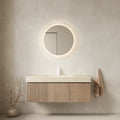 Muri Modern Floating Bathroom Vanity With Soft Close Doors Drawer Storage And Sintered Stone Top By Gdfstudio