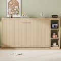 Murphy Bed With Bookshelf For Samll Space Full Twin Size