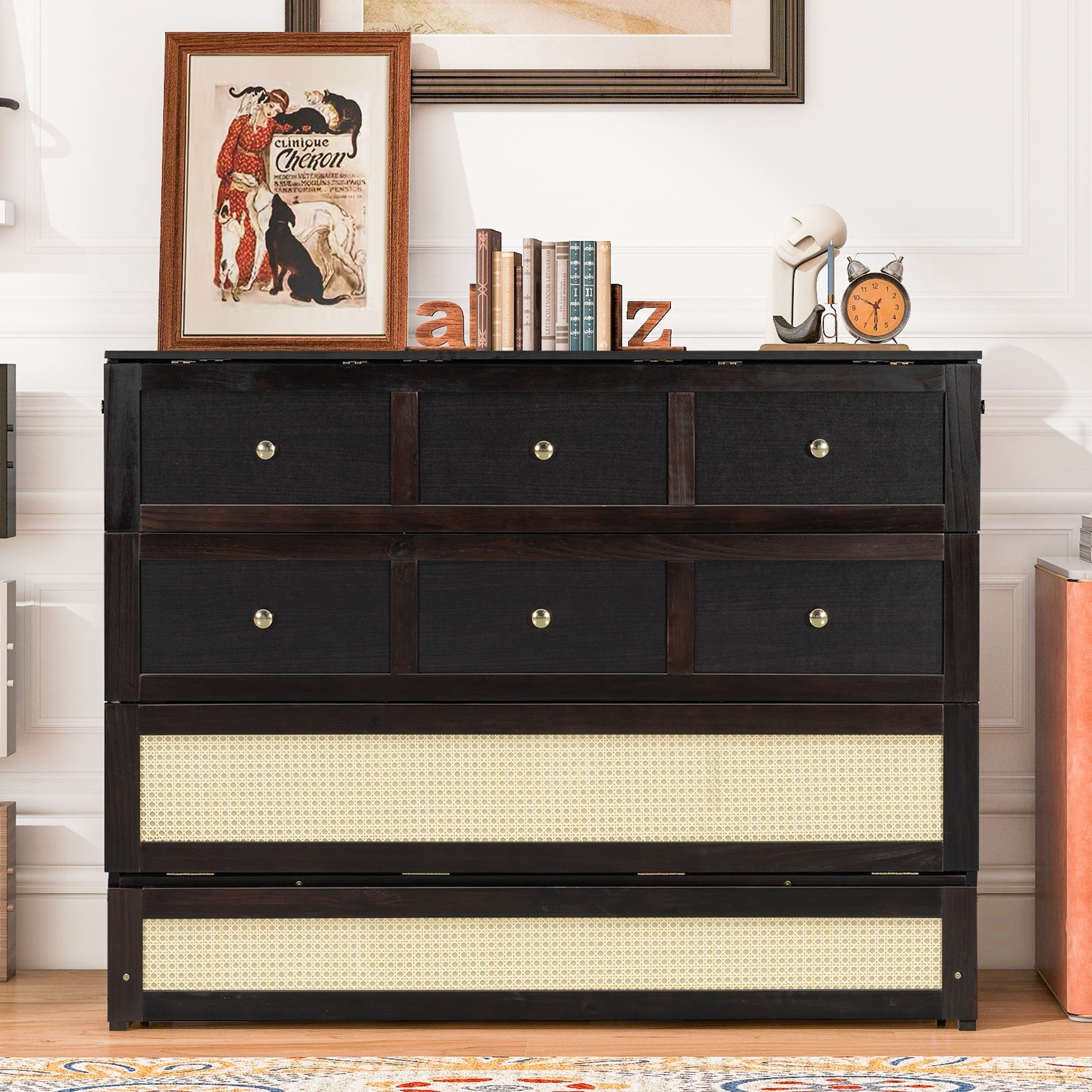 Murphy Bed With Large Drawers