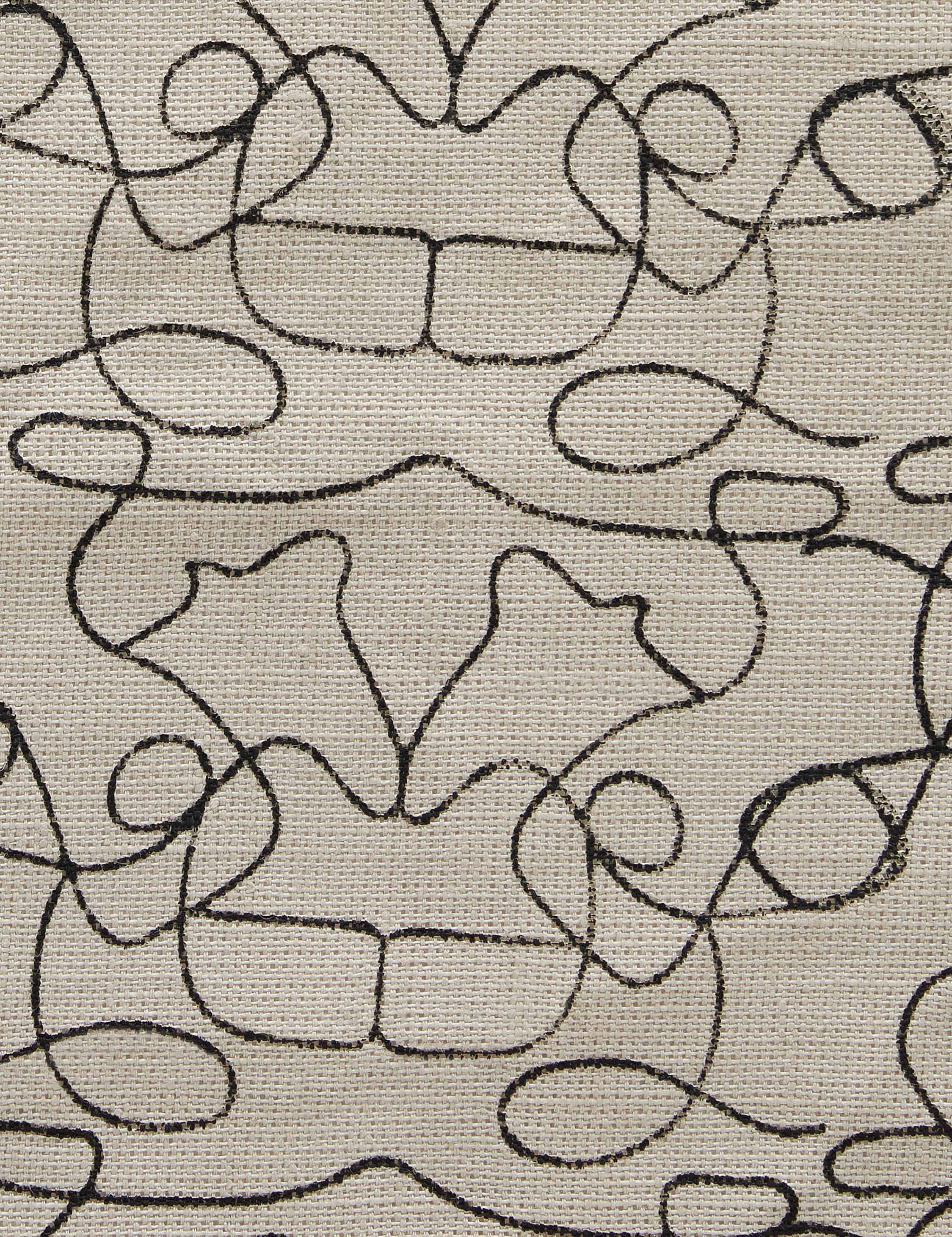 Muse Fabric Swatch, Gunpowder by Kufri